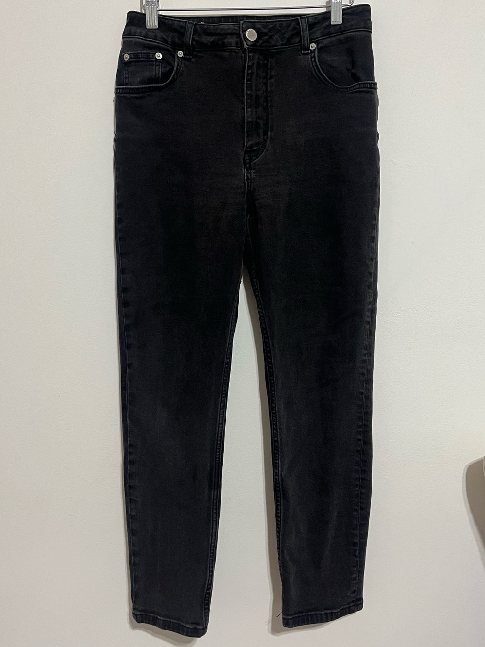 MAJE Slim Fit Washed Black Jeans EU 40